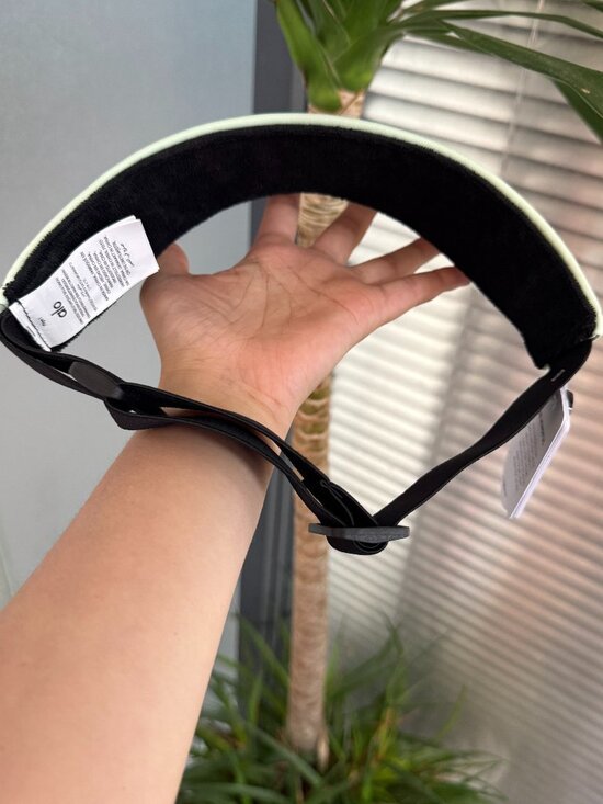 Tennis Girl Favorite ? Alo Yoga Airlift Solar Visor Spearmint Tennis Golf Cap?